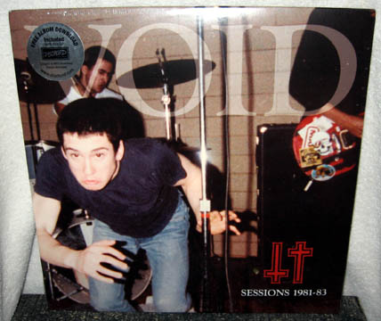 VOID "Sessions 1981-83" LP (Dischord) Brown Vinyl - Click Image to Close